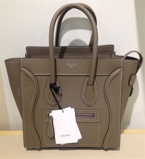 celine micro luggage leather tote|Celine micro luggage tote price.